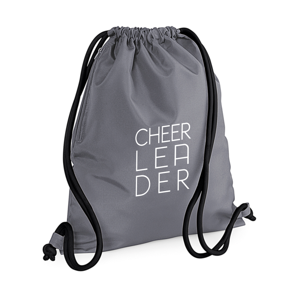 Paksunyörinen CHEER-LEA-DER treenipussi