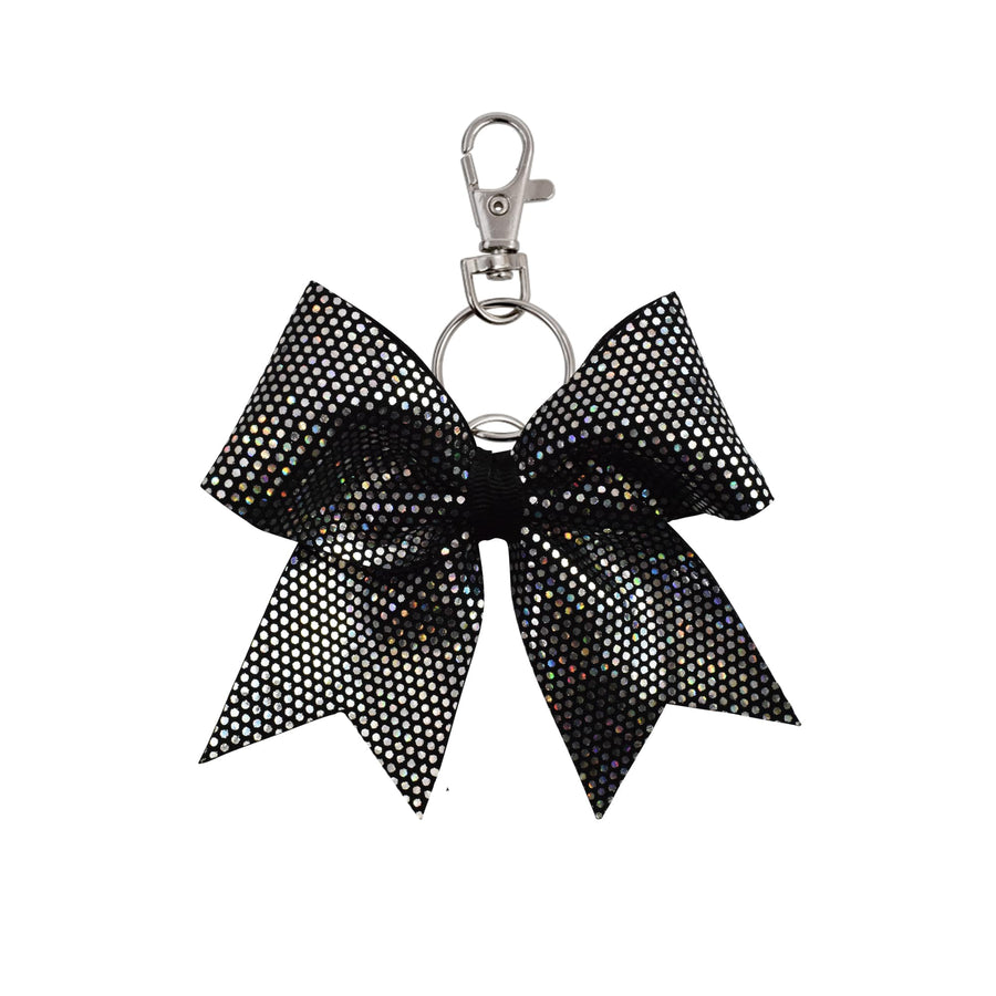 Black/Silver Dotted lettinauha-avaimenperä