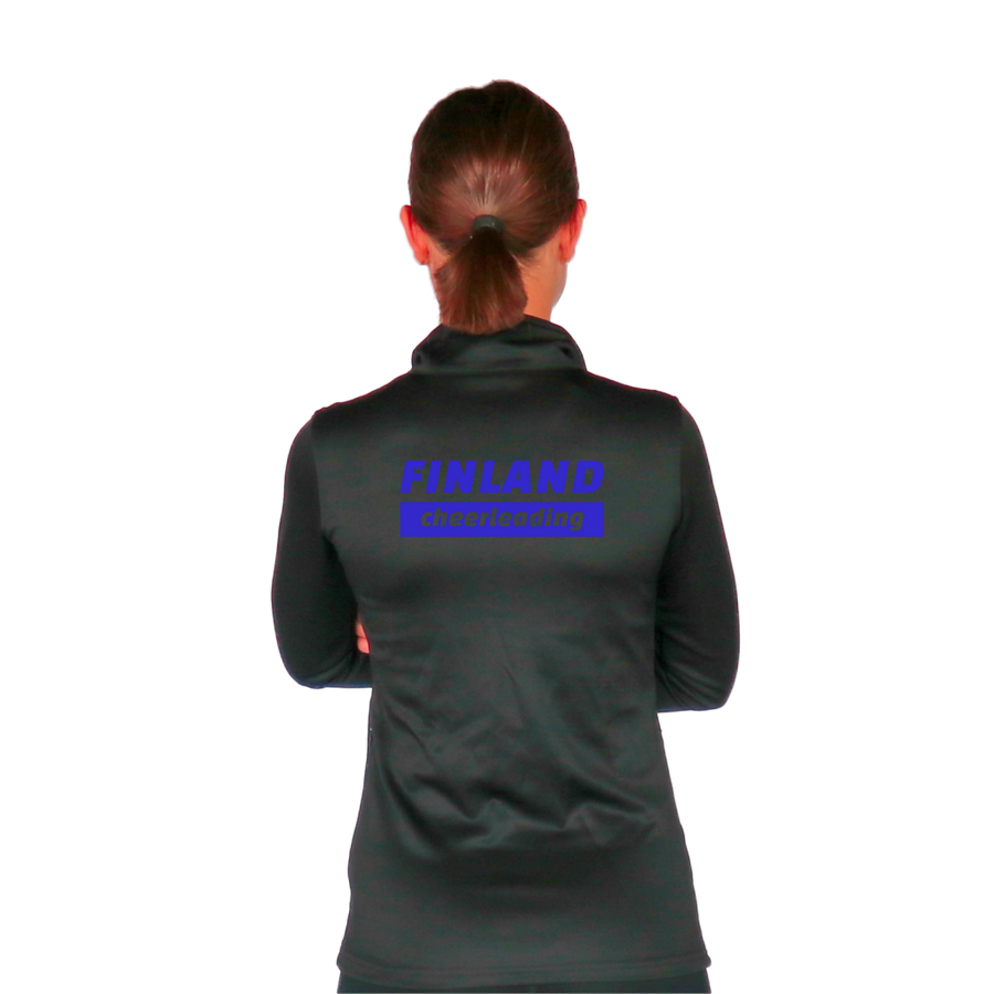 Skillz Gear Fearless verkkatakki FINLAND Cheerleading -painatuksella