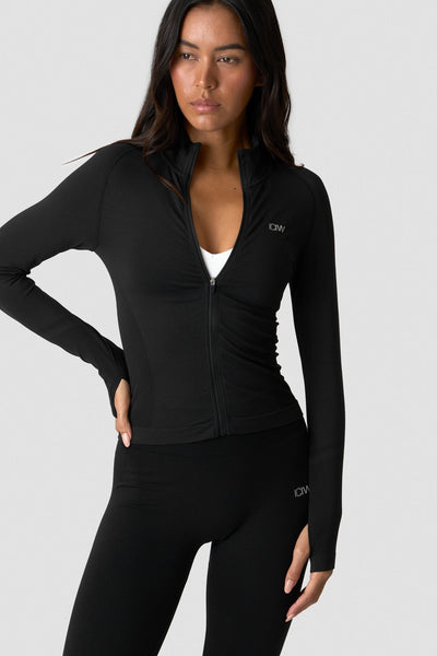 ICANIWILL Define Seamless Zip Long sleeve verkkatakki