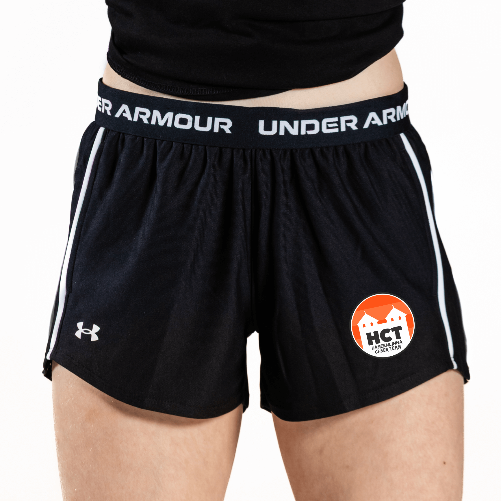 HCT Under Armour Girls Tech Play Up nuorten shortsit