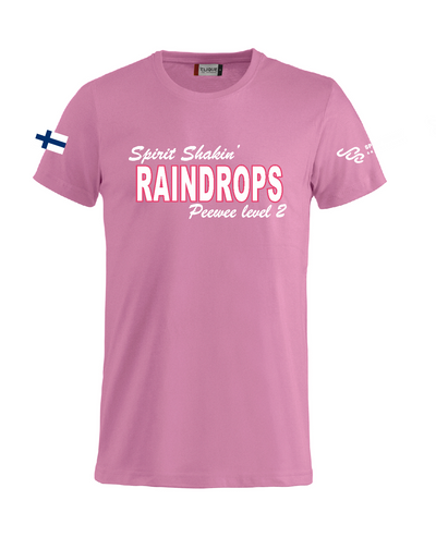 SSC Raindrops t- paita