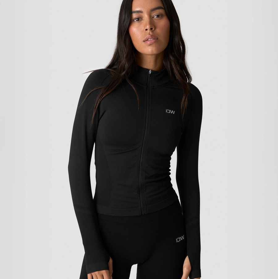 ICANIWILL Define Seamless Zip Long sleeve verkkatakki