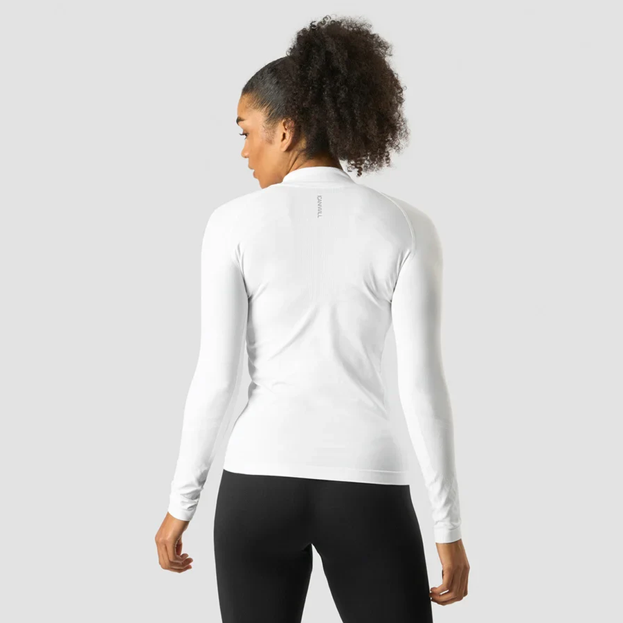 ICANIWILL Define Seamless 1/4 ZIP Wmn treenipaita