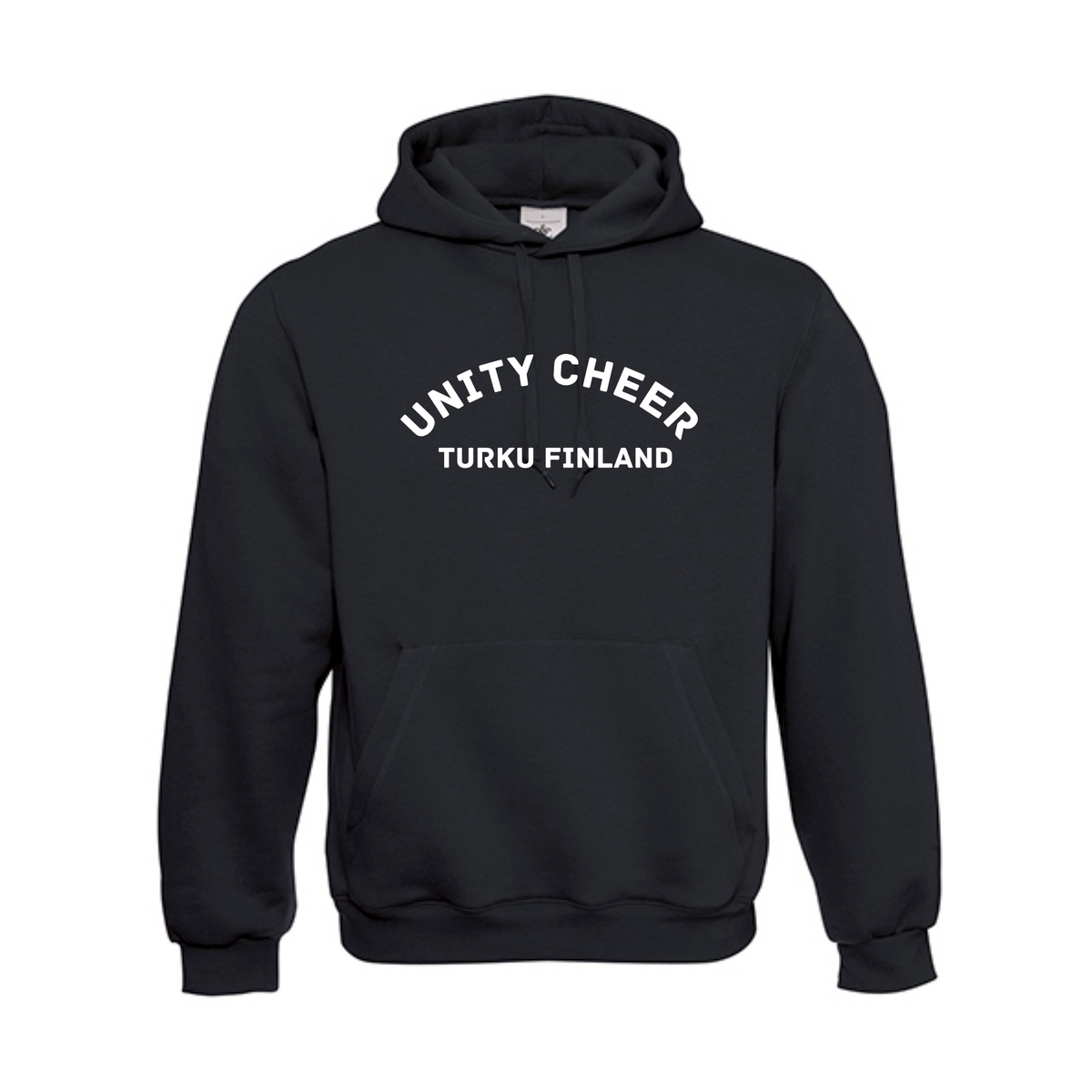 Unity Cheer B&C huppari tekstipainatuksella