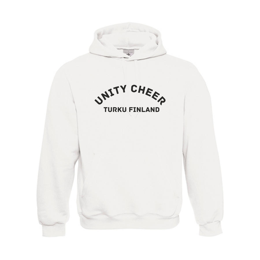 Unity Cheer B&C huppari tekstipainatuksella