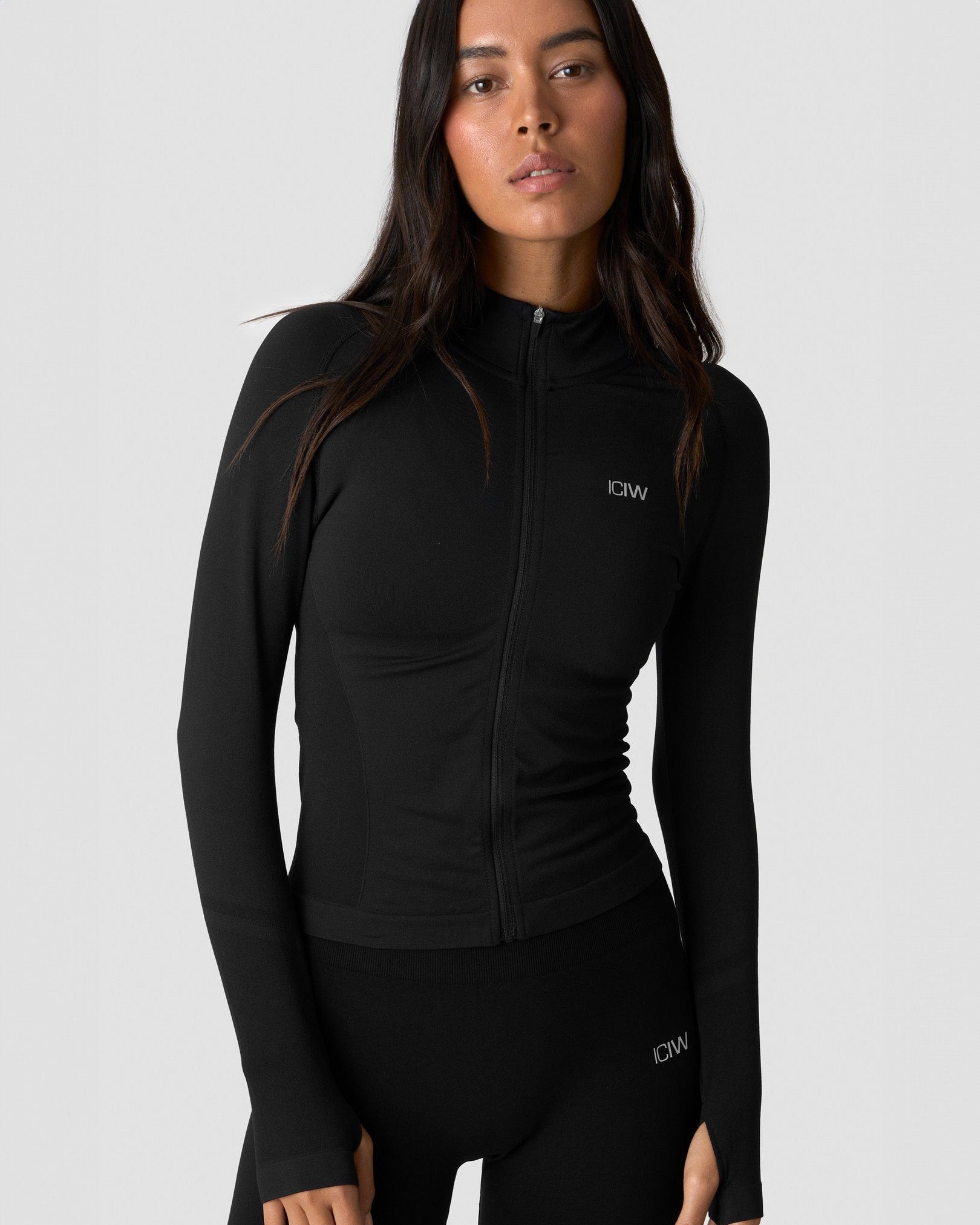 ICANIWILL Define Seamless Zip Long sleeve verkkatakki