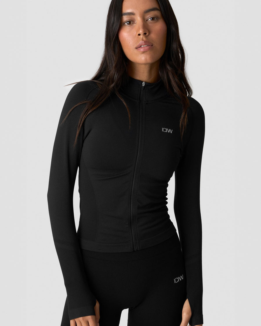 ICANIWILL Define Seamless Zip Long sleeve verkkatakki