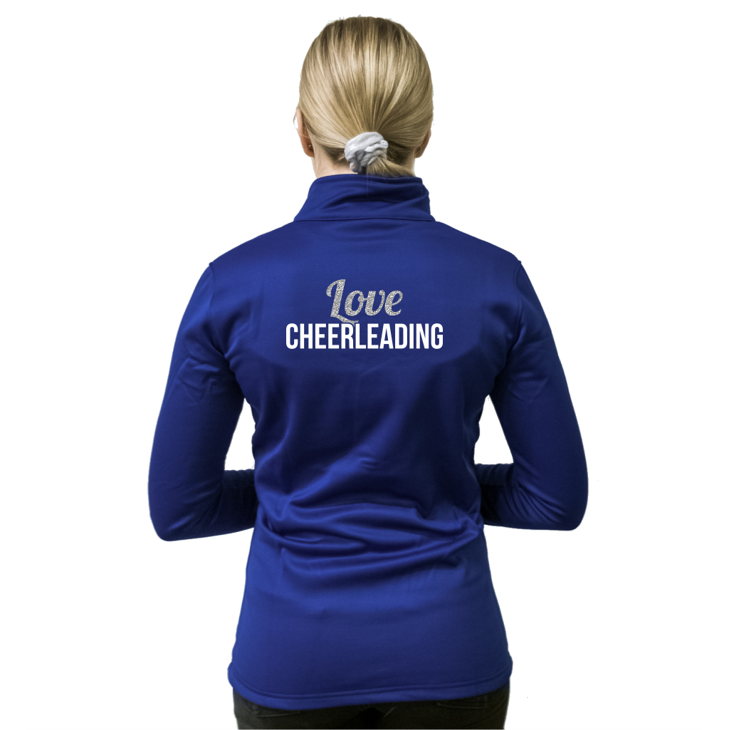 Skillz Gear Invincible verkkatakki Love Cheerleading -painatuksella