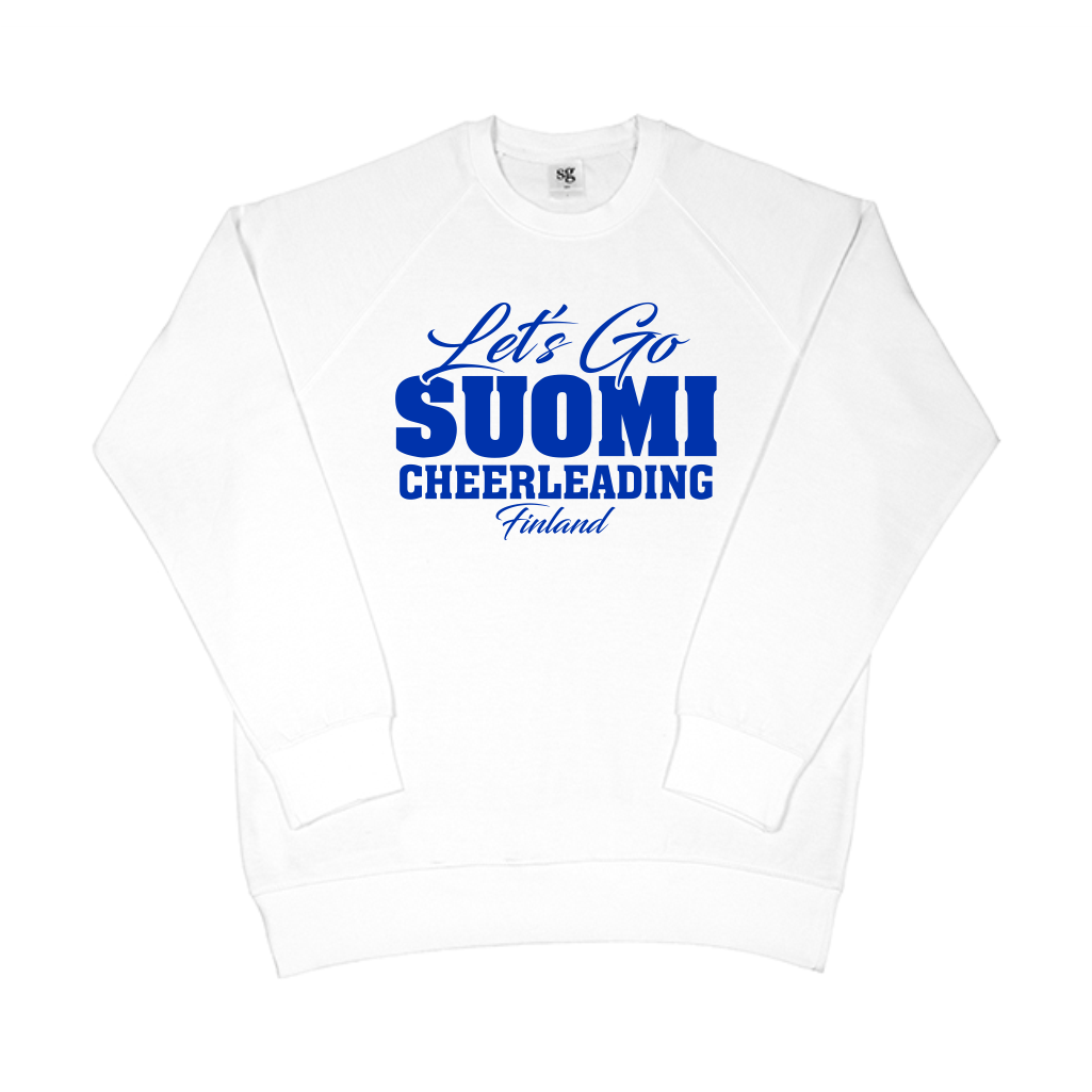 SG Let's go Suomi collegepaita