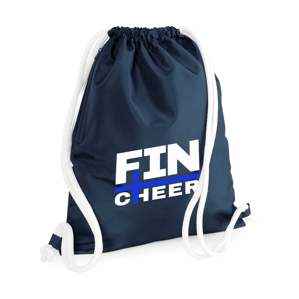 Paksunyörinen FIN CHEER treenipussi