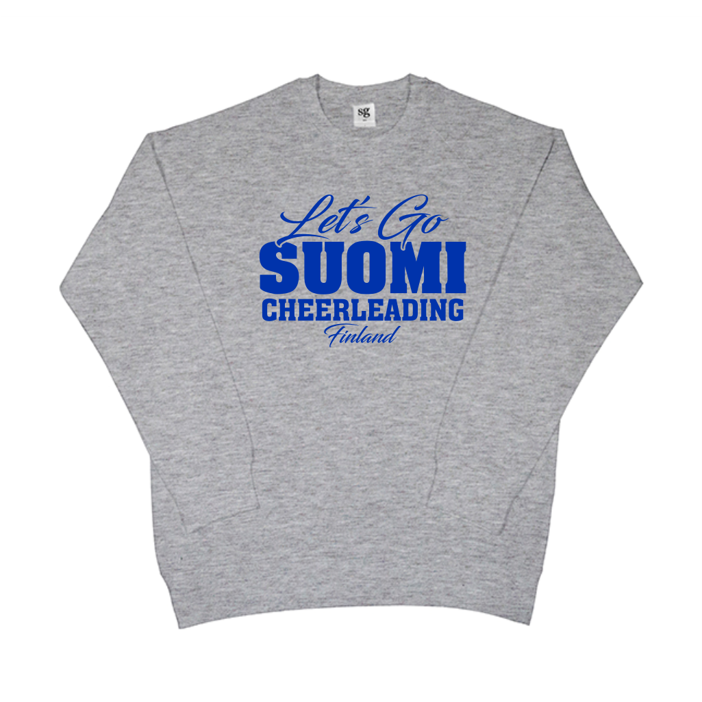 SG Let's go Suomi collegepaita