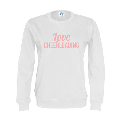 Cottover Love Cheerleading collegepaita (luomu)