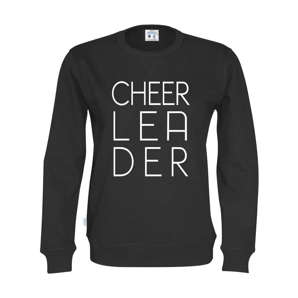 Cottover CHEER-LEA-DER collegepaita (luomu)