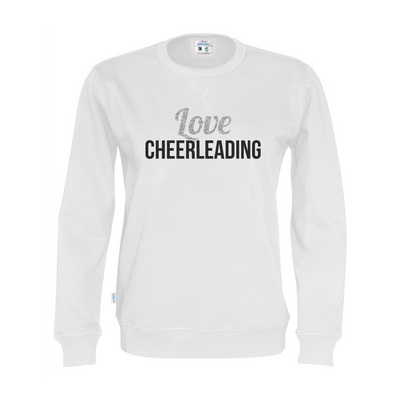 Cottover Love Cheerleading collegepaita (luomu)