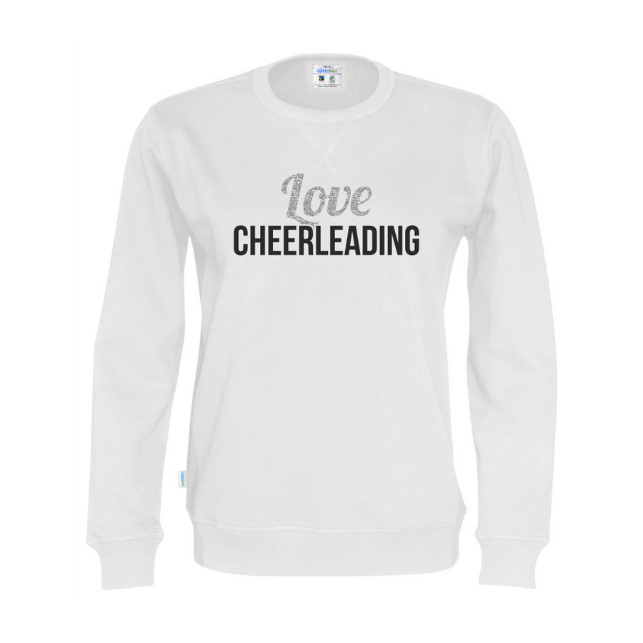 Cottover Love Cheerleading collegepaita (luomu)