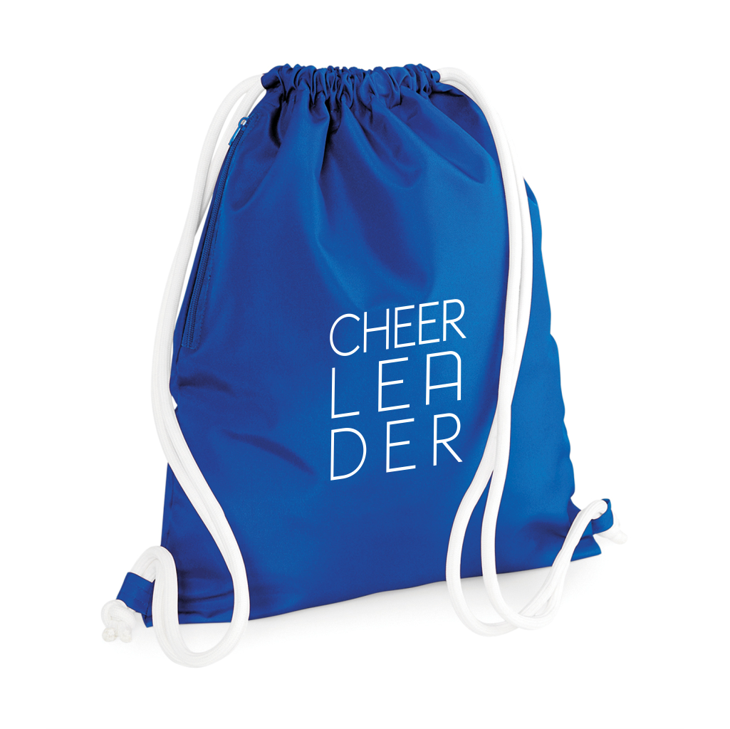 Paksunyörinen CHEER-LEA-DER treenipussi