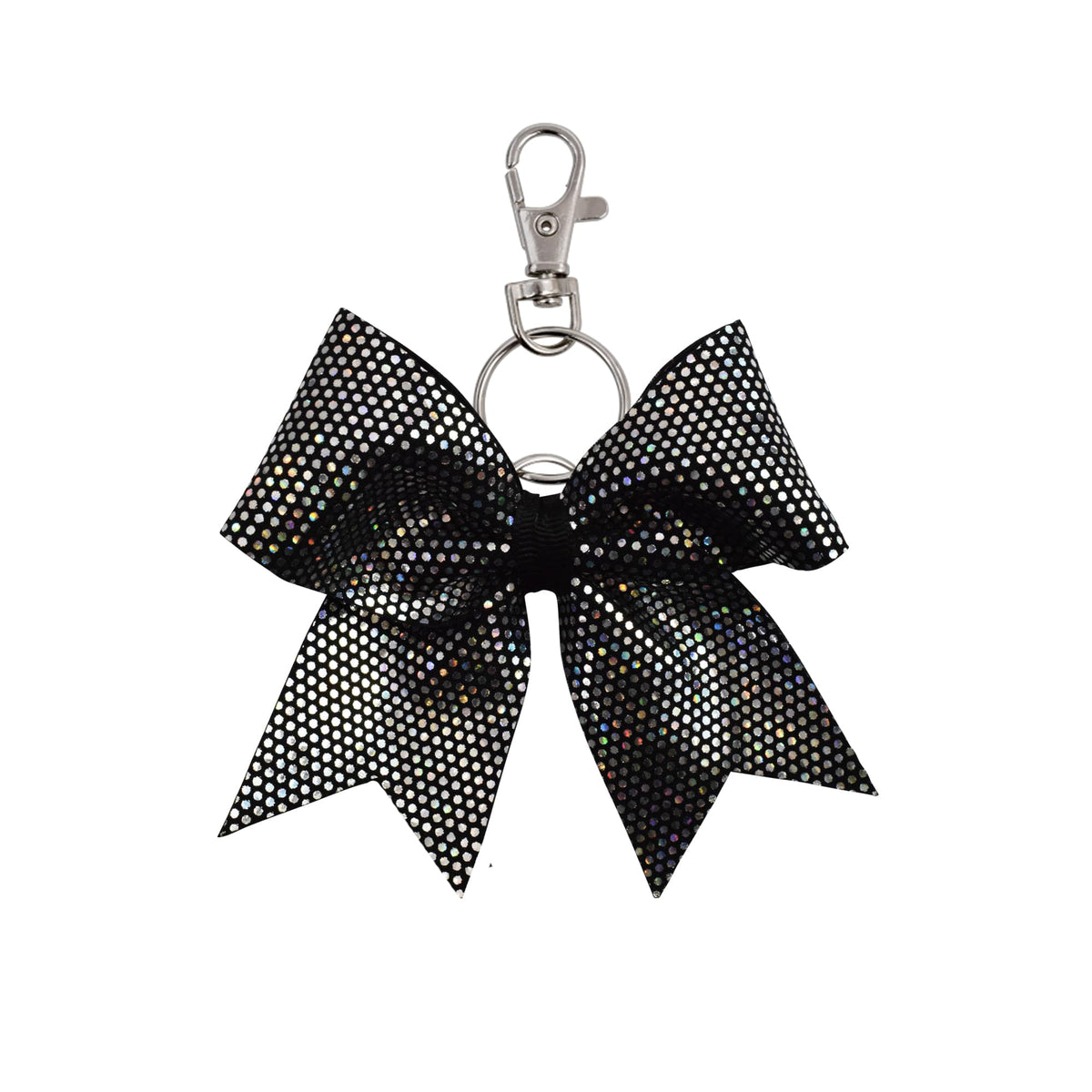 Black/Silver Dotted lettinauha-avaimenperä