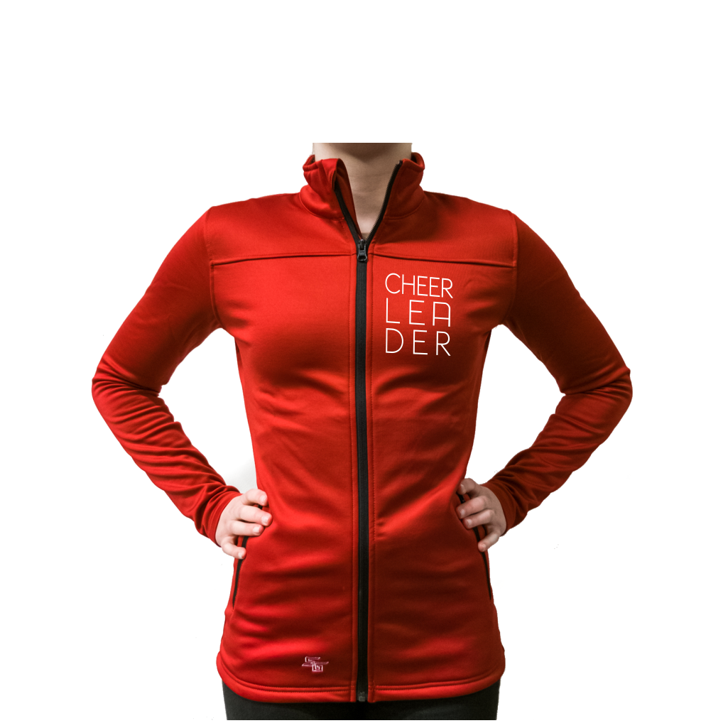 Skillz Gear Invincible verkkatakki CHEER-LEA-DER -painatuksella