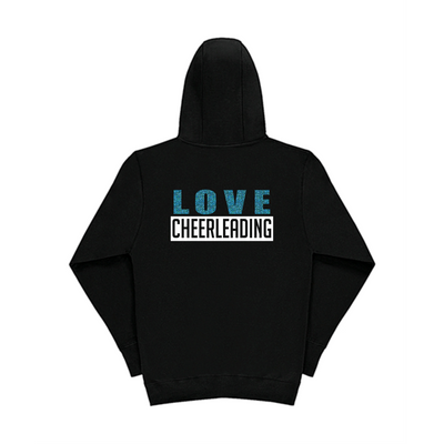 SG LOVE CHEERLEADING vetoketjuhuppari