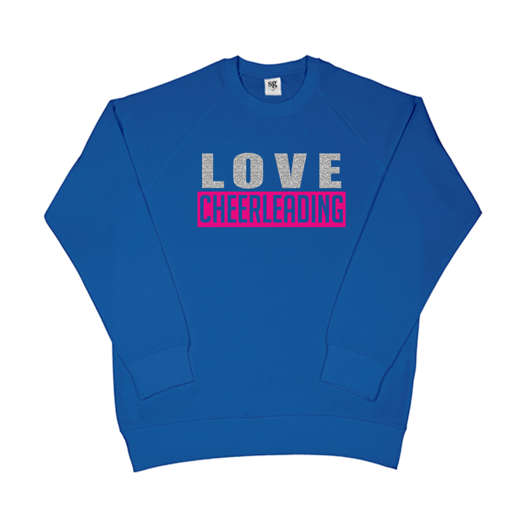 SG LOVE CHEERLEADING collegepaita