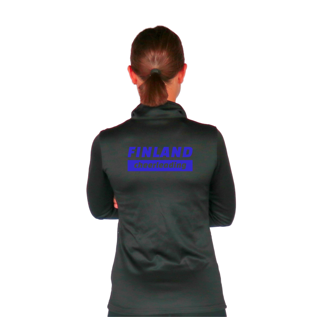 Skillz Gear Fearless verkkatakki FINLAND Cheerleading -painatuksella