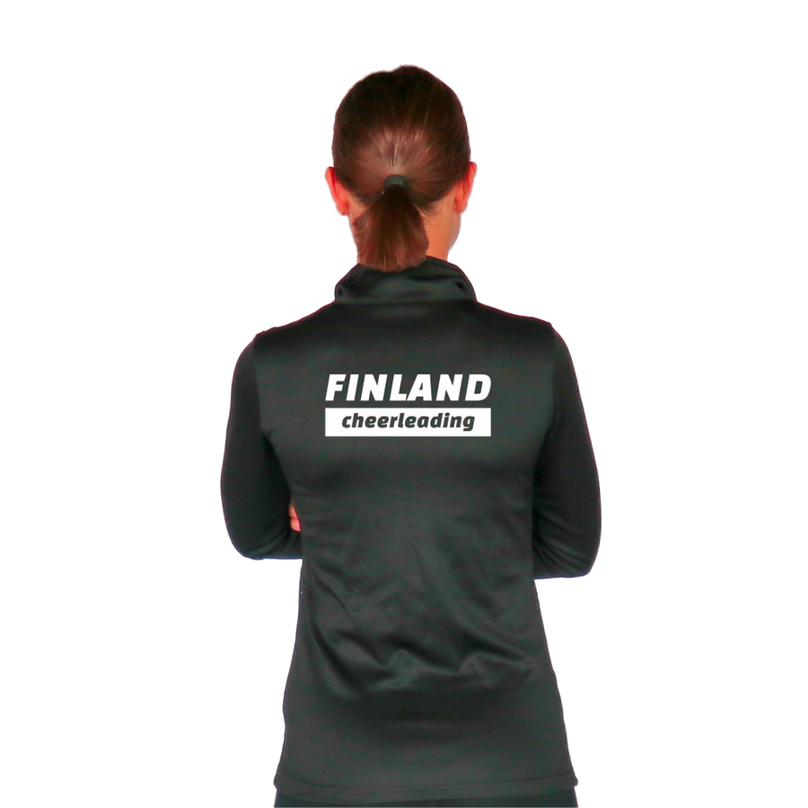 Skillz Gear Fearless verkkatakki FINLAND Cheerleading -painatuksella