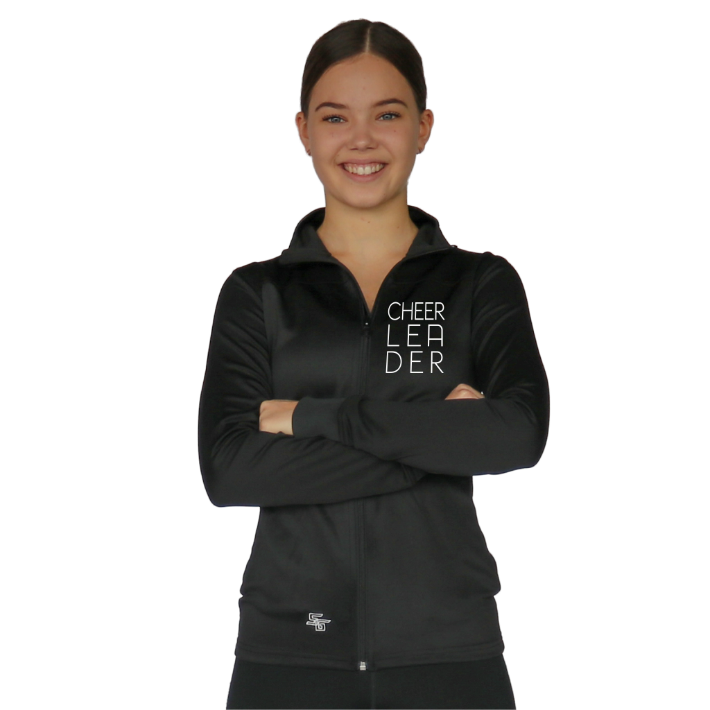 Skillz Gear Fearless verkkatakki CHEER-LEA-DER -painatuksella