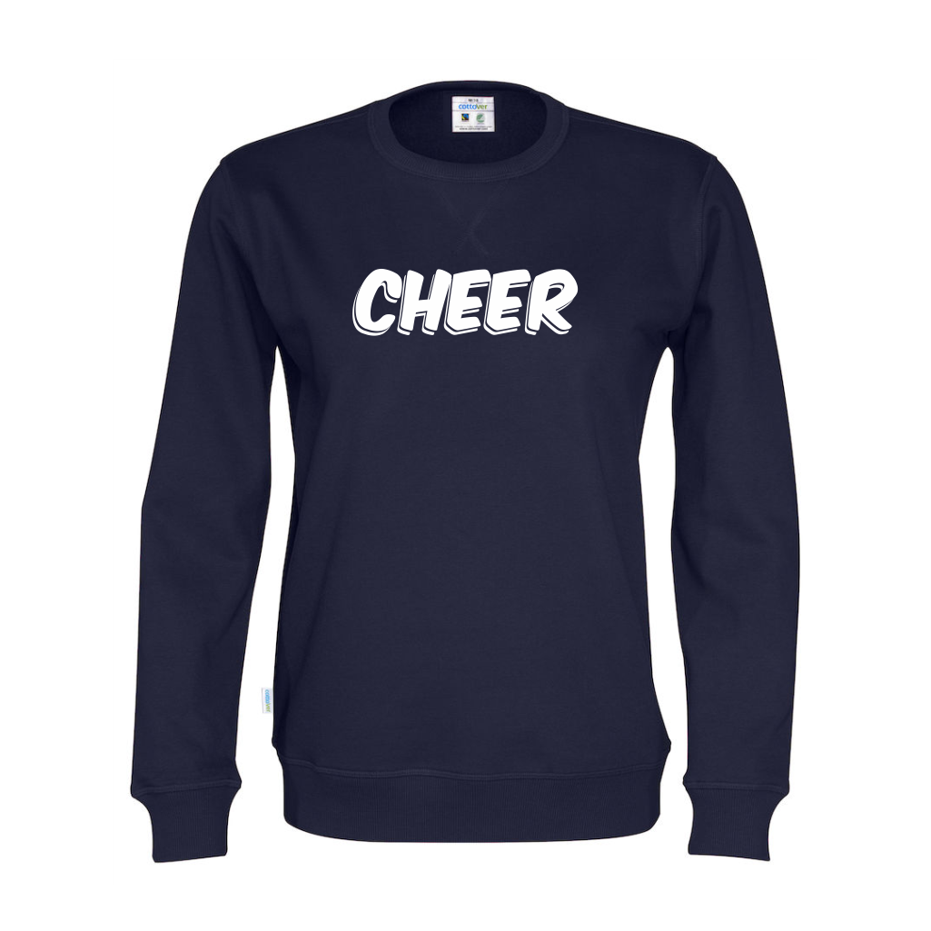 Cottover Cheer collegepaita (luomu)