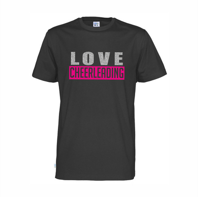 Cottover LOVE CHEERLEADING t-paita (luomu)