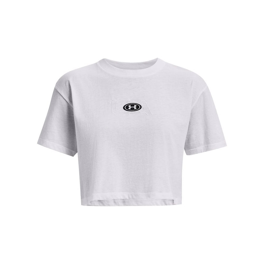 Under Armour UA Branded Logo Crop SS treenipaita