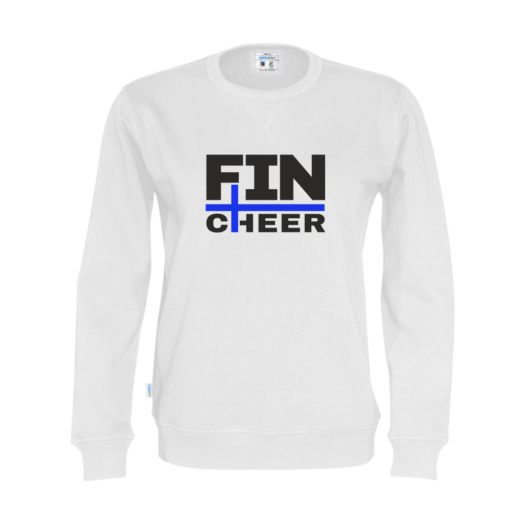 Cottover FIN CHEER collegepaita (luomu)