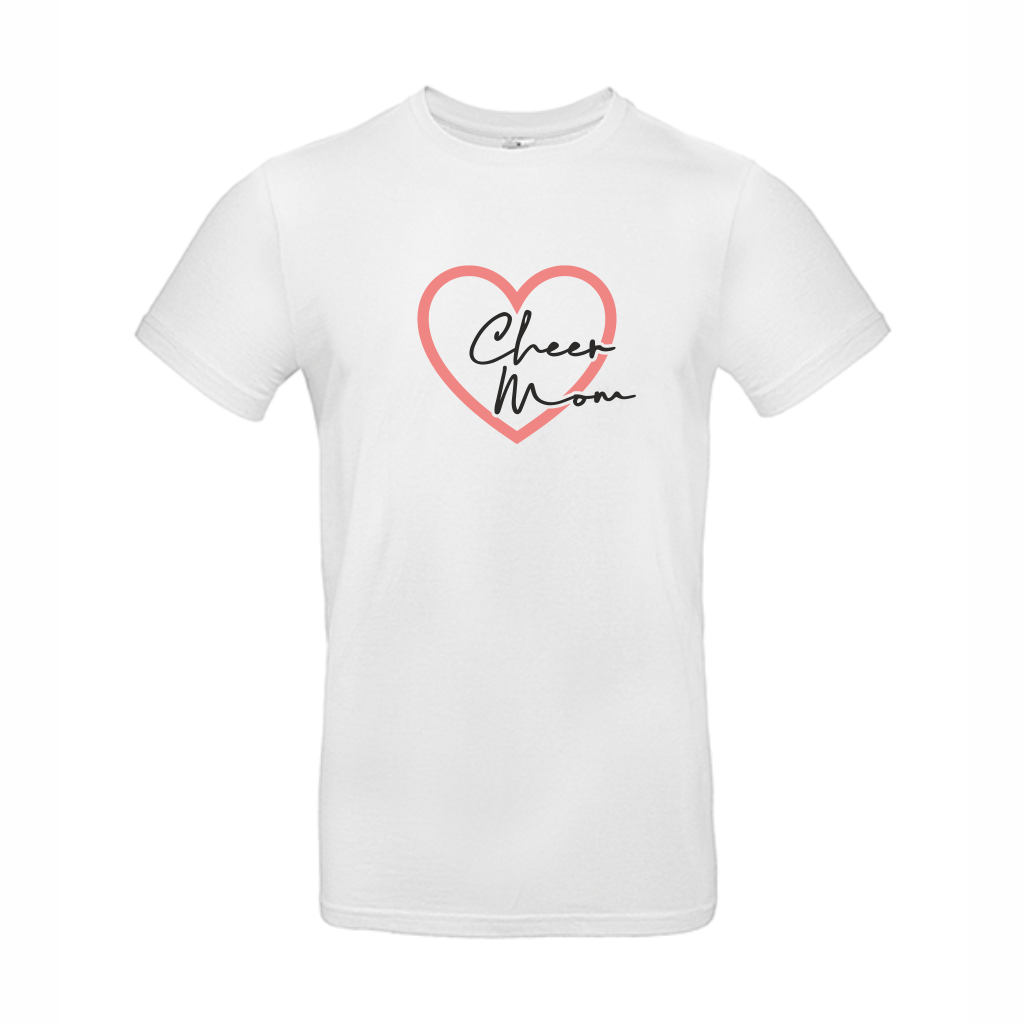 Cheer <3 Mom t-paita