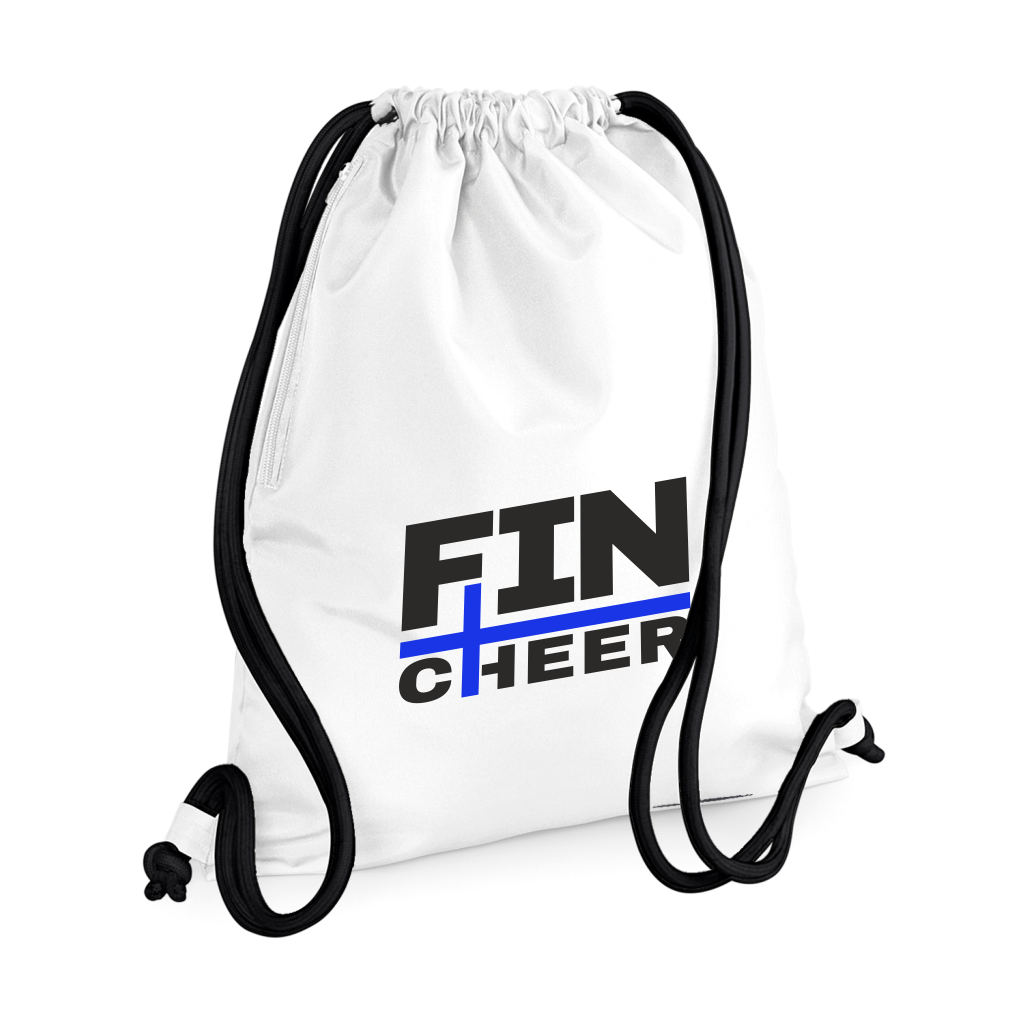 Paksunyörinen FIN CHEER treenipussi