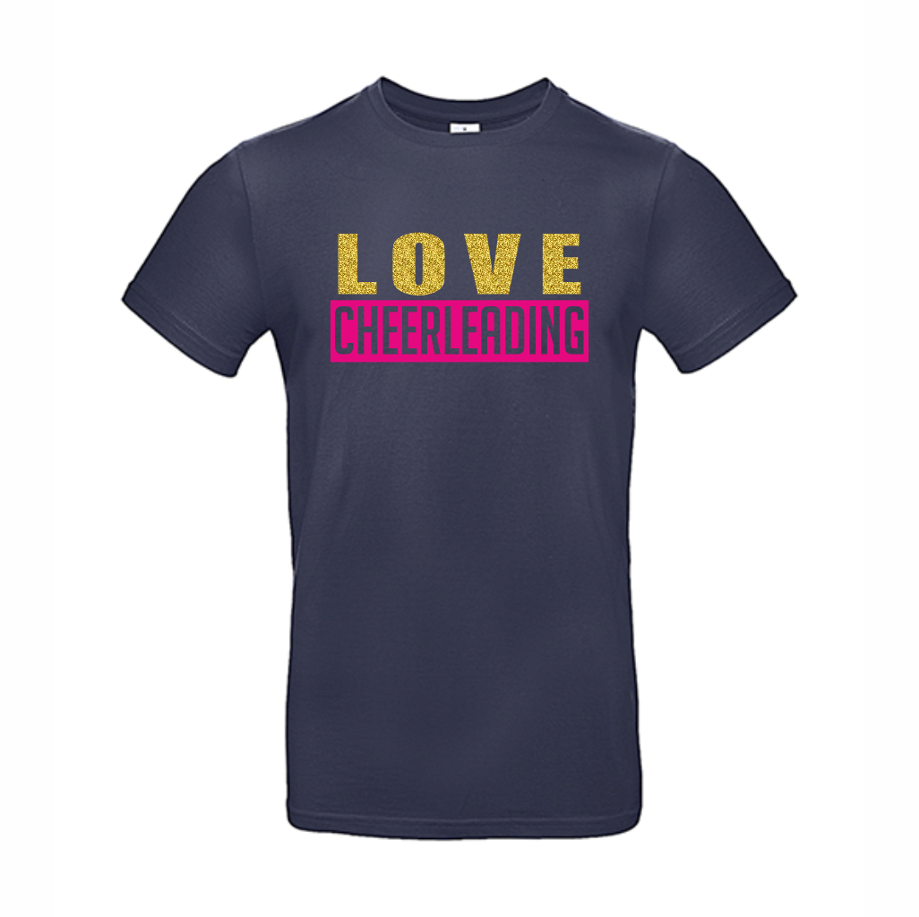 LOVE CHEERLEADING t-paita