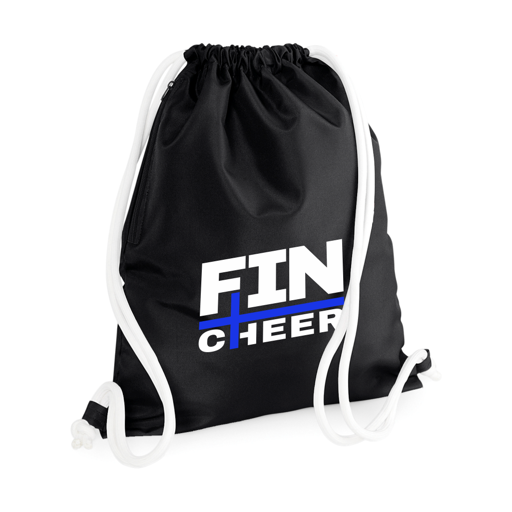 Paksunyörinen FIN CHEER treenipussi