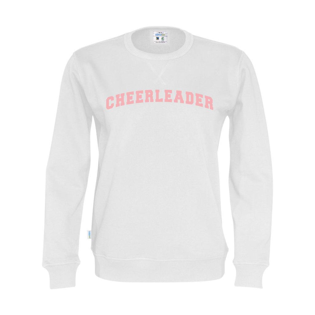 Cottover Cheerleader kaareva collegepaita (luomu)