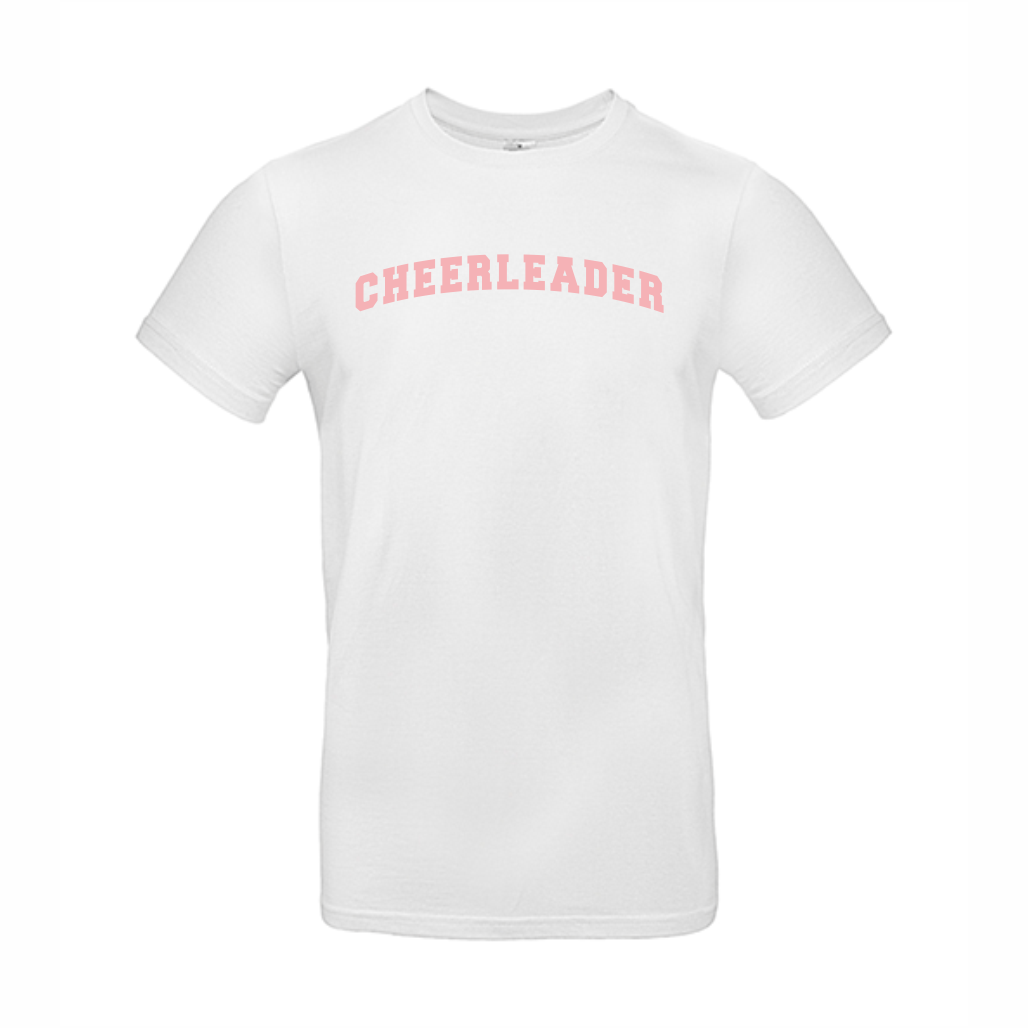 Cheerleader kaareva t-paita