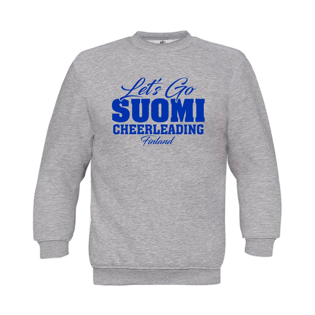 B&C Let's go Suomi collegepaita