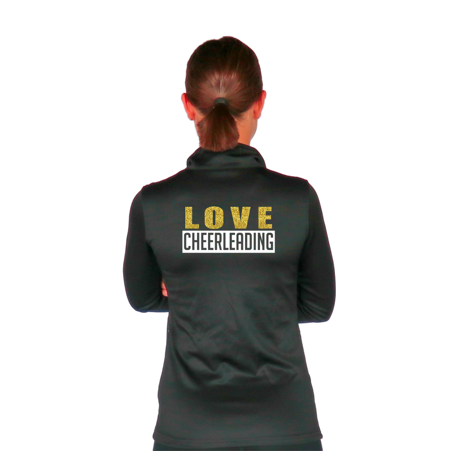 Skillz Gear Fearless verkkatakki LOVE CHEERLEADING -painatuksella