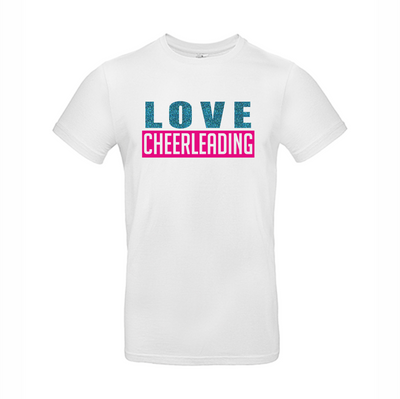 LOVE CHEERLEADING t-paita