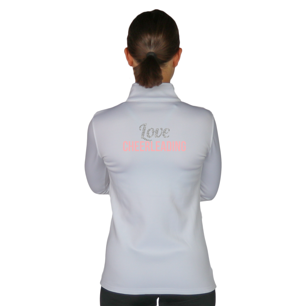 Skillz Gear Invincible verkkatakki Love Cheerleading -painatuksella