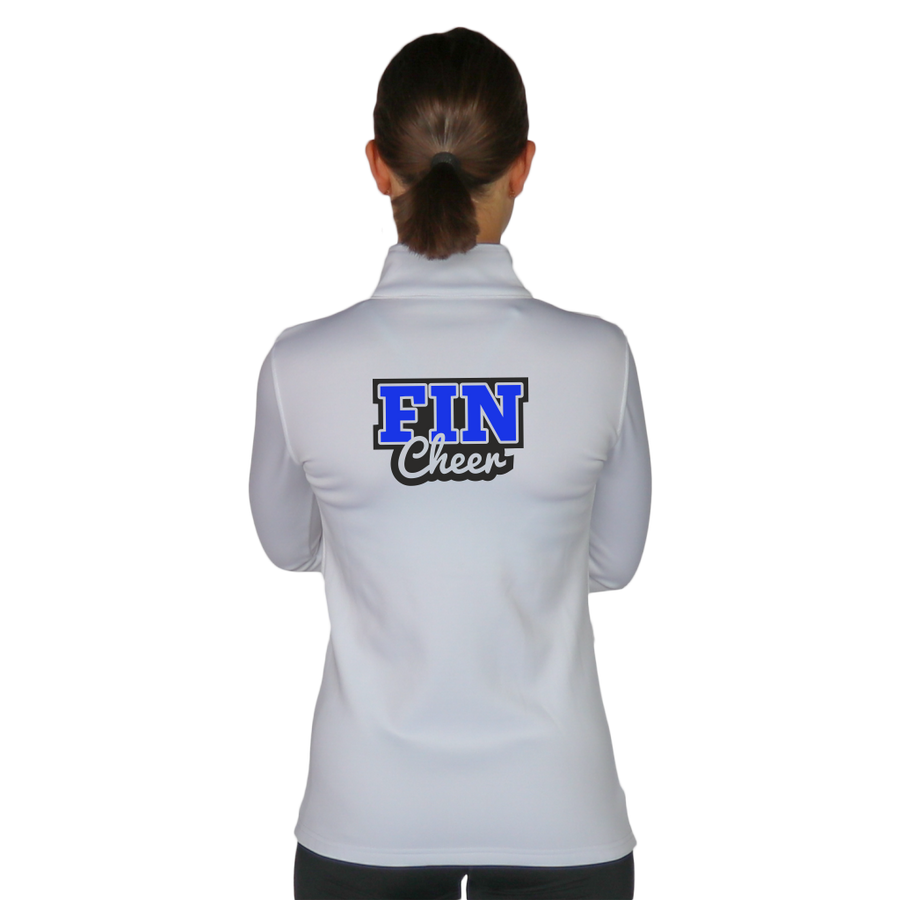 Skillz Gear Invincible verkkatakki FIN cheer -painatuksella