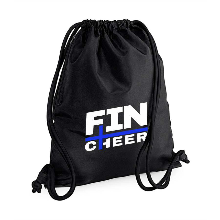 Paksunyörinen FIN CHEER treenipussi