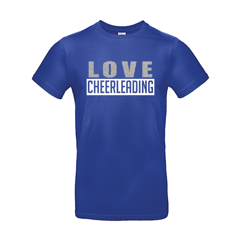 LOVE CHEERLEADING t-paita