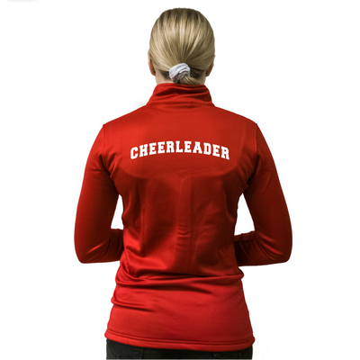Skillz Gear Invincible verkkatakki Cheerleader kaareva -painatuksella