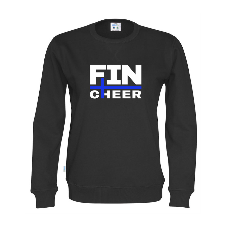 Cottover FIN CHEER collegepaita (luomu)