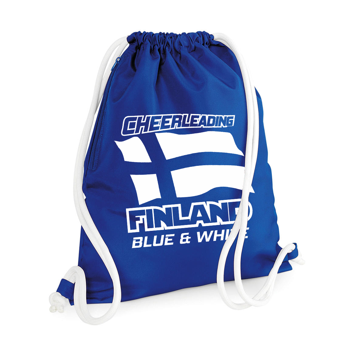 Paksunyörinen Cheerleading Finland treenipussi