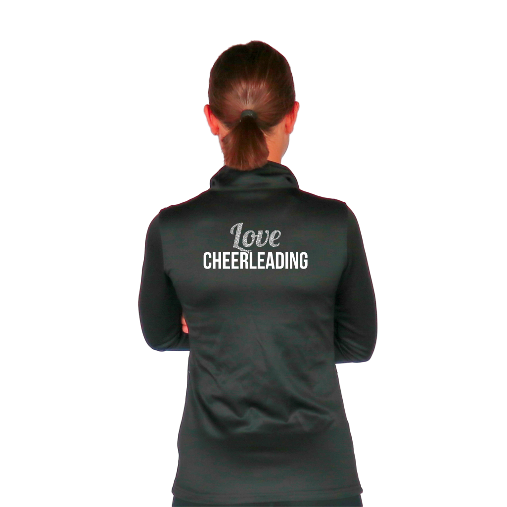Skillz Gear Fearless verkkatakki Love Cheerleading -painatuksella
