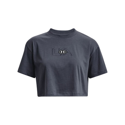 Under Armour UA Branded Logo Crop SS treenipaita